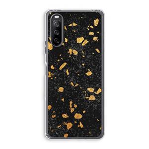 CaseCompany Terrazzo N°7: Sony Xperia 10 III Transparant Hoesje