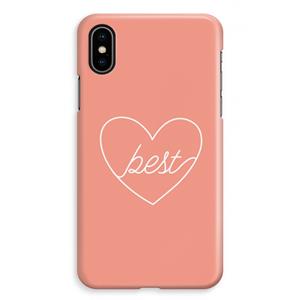 CaseCompany Best heart: iPhone XS Max Volledig Geprint Hoesje