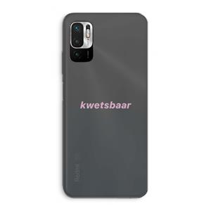 CaseCompany kwetsbaar: Xiaomi Redmi Note 10 5G Transparant Hoesje