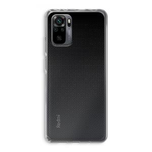 CaseCompany Musketon Halftone: Xiaomi Redmi Note 10 Pro Transparant Hoesje