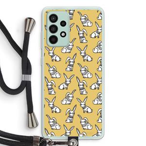 CaseCompany Haas: Samsung Galaxy A52s 5G Transparant Hoesje met koord