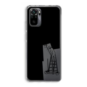 CaseCompany Musketon Painter: Xiaomi Redmi Note 10 Pro Transparant Hoesje