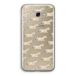 CaseCompany Ponys: Samsung Galaxy A5 (2017) Transparant Hoesje