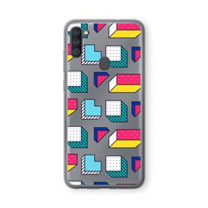 CaseCompany 8-bit N°7: Samsung Galaxy A11 Transparant Hoesje