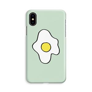 CaseCompany Spiegelei: iPhone X Volledig Geprint Hoesje