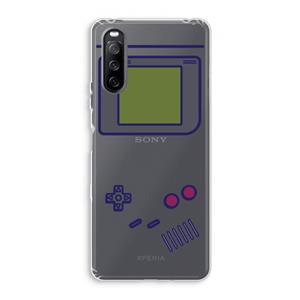 CaseCompany Game On: Sony Xperia 10 III Transparant Hoesje