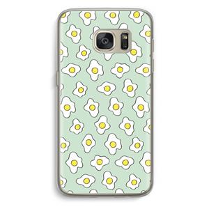 CaseCompany Spiegeleitjes: Samsung Galaxy S7 Transparant Hoesje