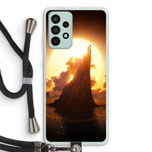 CaseCompany Children of the Sun: Samsung Galaxy A52s 5G Transparant Hoesje met koord