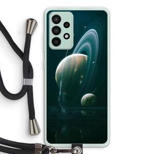 CaseCompany Mercurius: Samsung Galaxy A52s 5G Transparant Hoesje met koord