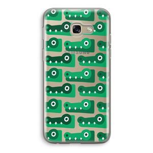 CaseCompany Crocs: Samsung Galaxy A5 (2017) Transparant Hoesje
