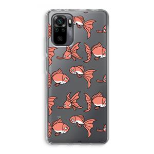CaseCompany Blub: Xiaomi Redmi Note 10 Pro Transparant Hoesje