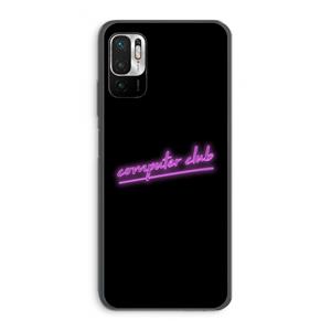 CaseCompany Vice Black: Xiaomi Redmi Note 10 5G Transparant Hoesje