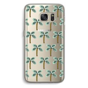 CaseCompany Paradise: Samsung Galaxy S7 Transparant Hoesje