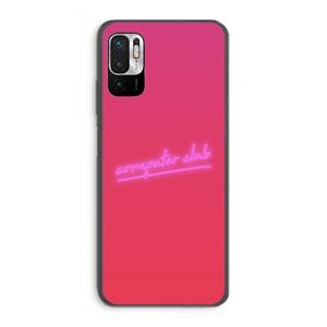 CaseCompany Vice Glow: Xiaomi Redmi Note 10 5G Transparant Hoesje