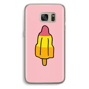 CaseCompany Raketijsje: Samsung Galaxy S7 Transparant Hoesje