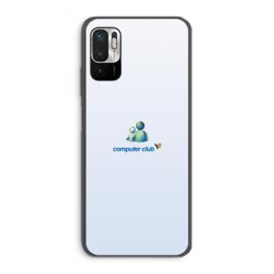 CaseCompany MSN: Xiaomi Redmi Note 10 5G Transparant Hoesje