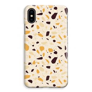 CaseCompany Terrazzo N°13: iPhone XS Max Volledig Geprint Hoesje