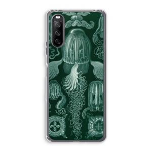 CaseCompany Haeckel Cubomedusae: Sony Xperia 10 III Transparant Hoesje