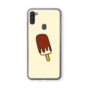 CaseCompany Frisco: Samsung Galaxy A11 Transparant Hoesje
