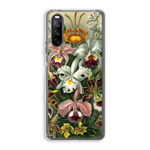 CaseCompany Haeckel Orchidae: Sony Xperia 10 III Transparant Hoesje