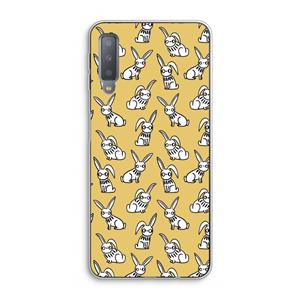 CaseCompany Haas: Samsung Galaxy A7 (2018) Transparant Hoesje
