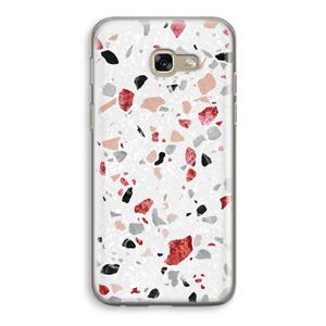 CaseCompany Terrazzo N°12: Samsung Galaxy A5 (2017) Transparant Hoesje
