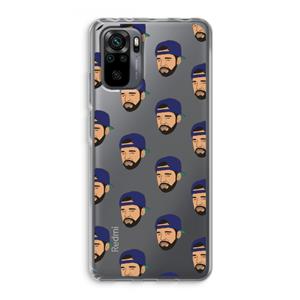 CaseCompany Drake Away: Xiaomi Redmi Note 10 Pro Transparant Hoesje
