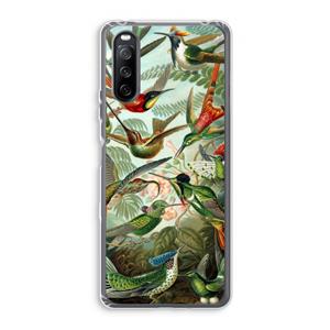 CaseCompany Haeckel Trochilidae: Sony Xperia 10 III Transparant Hoesje
