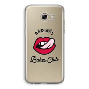 CaseCompany Badass Babes Club: Samsung Galaxy A5 (2017) Transparant Hoesje