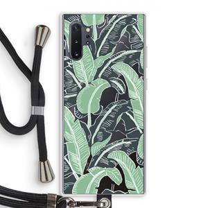 CaseCompany This Sh*t Is Bananas: Samsung Galaxy Note 10 Plus Transparant Hoesje met koord