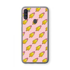 CaseCompany Waterijsjes: Samsung Galaxy A11 Transparant Hoesje