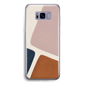 CaseCompany Geo #2: Samsung Galaxy S8 Transparant Hoesje