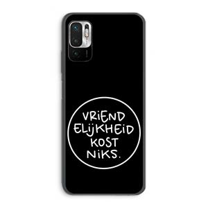 CaseCompany Vriendelijkheid: Xiaomi Redmi Note 10 5G Transparant Hoesje