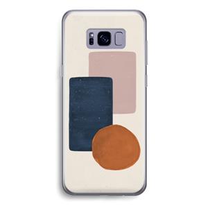 CaseCompany Geo #3: Samsung Galaxy S8 Transparant Hoesje