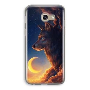 CaseCompany Night Guardian: Samsung Galaxy A5 (2017) Transparant Hoesje