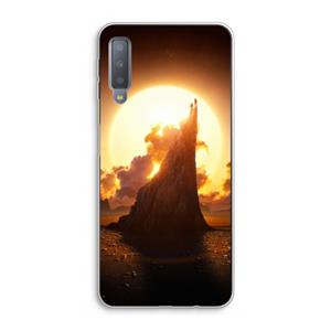CaseCompany Children of the Sun: Samsung Galaxy A7 (2018) Transparant Hoesje