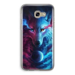 CaseCompany Where Light And Dark Meet: Samsung Galaxy A5 (2017) Transparant Hoesje