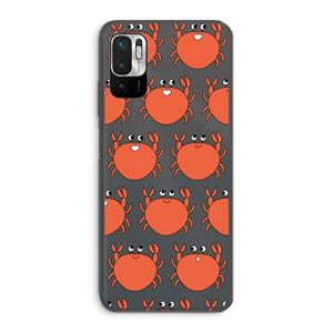 CaseCompany Krab: Xiaomi Redmi Note 10 5G Transparant Hoesje
