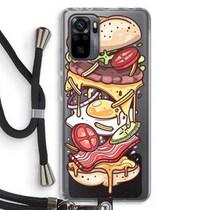 CaseCompany Diet Coke Please: Xiaomi Redmi Note 10 Pro Transparant Hoesje met koord