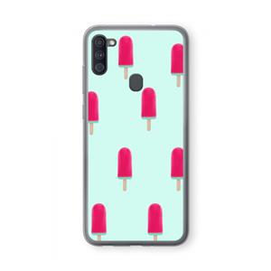 CaseCompany Waterijsje: Samsung Galaxy A11 Transparant Hoesje