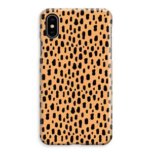 CaseCompany Panter: iPhone XS Max Volledig Geprint Hoesje