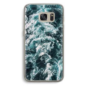 CaseCompany Zee golf: Samsung Galaxy S7 Transparant Hoesje