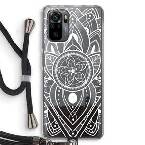 CaseCompany It's Complicated: Xiaomi Redmi Note 10 Pro Transparant Hoesje met koord