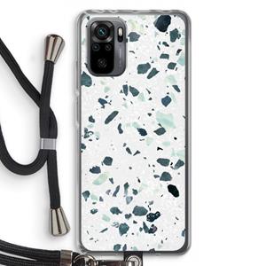 CaseCompany Terrazzo N°2: Xiaomi Redmi Note 10 Pro Transparant Hoesje met koord