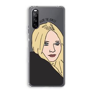 CaseCompany Ashley: Sony Xperia 10 III Transparant Hoesje