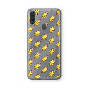 CaseCompany Waterijsjes: Samsung Galaxy A11 Transparant Hoesje