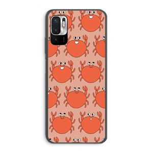 CaseCompany Krab: Xiaomi Redmi Note 10 5G Transparant Hoesje