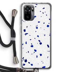 CaseCompany Terrazzo N°5: Xiaomi Redmi Note 10 Pro Transparant Hoesje met koord