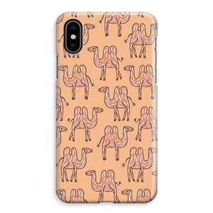 CaseCompany Kameel: iPhone XS Max Volledig Geprint Hoesje