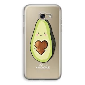 CaseCompany Avocuddle: Samsung Galaxy A5 (2017) Transparant Hoesje